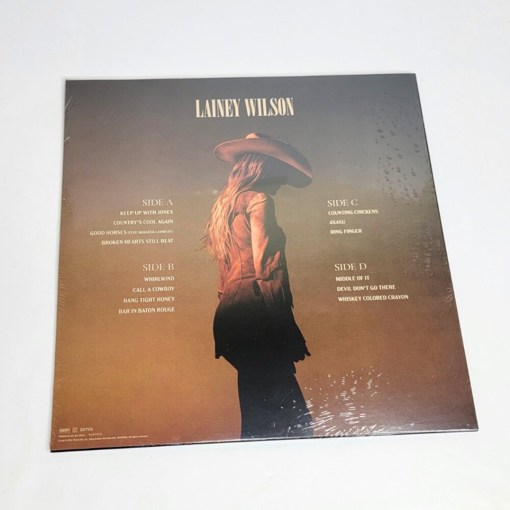 Lainey Wilson - Whirlwind - T Mobile Exclusive Neon Pink Limited x/1000 2LP NEW - Picture 3 of 3